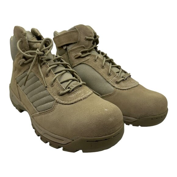 Mens Bates Tactical Sport 2 Mid Zip CT Desert Sand Tan 12 US SZ. EO2131 With Box - Picture 15 of 15